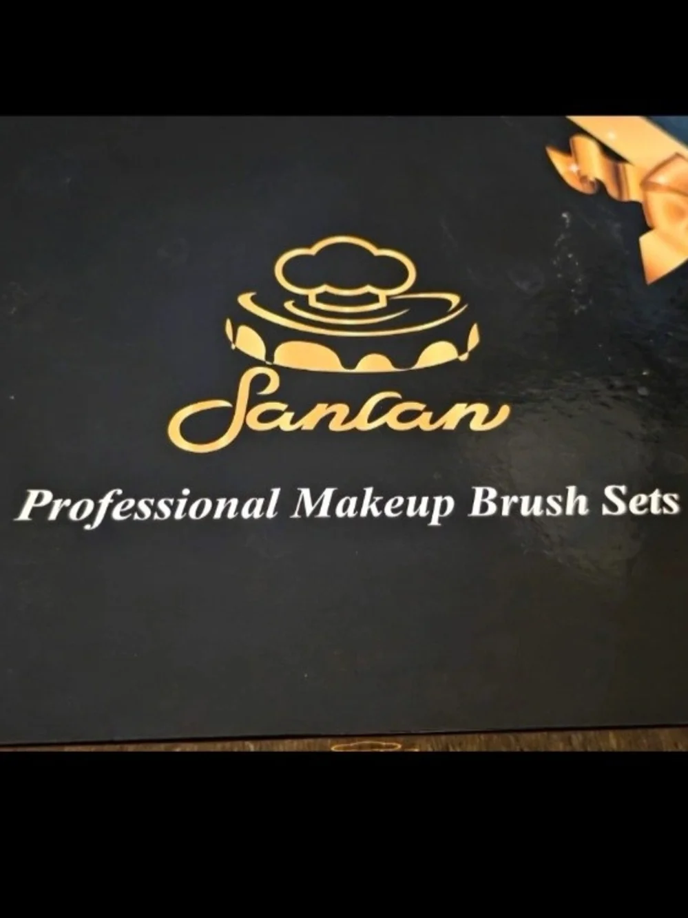 Sanlan Professional Makeup Brush Set, 10-Piece Set Includes Brush, Black NEW